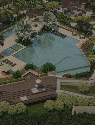 Pool House com Piscina Privativa no empreendimento Pura por Artefacto
